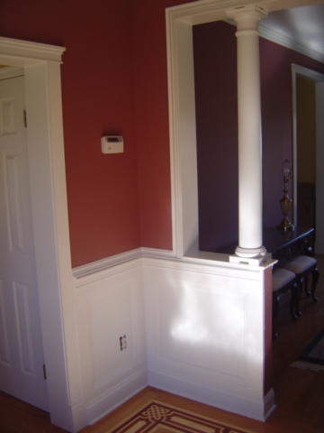 interior painting trim molding baseboard ceiling walls